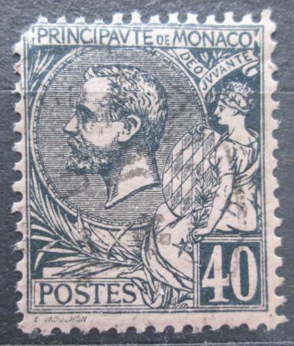 Potov znmka Monako 1894 Kne Albert I. Mi# 17