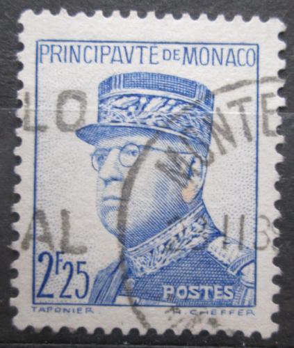 Poštová známka Monako 1939 Kníže Ludvík II. Mi# 181