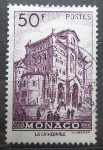 Poštová známka Monako 1949 Katedrála Mi# 393