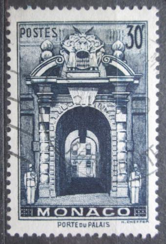 Poštová známka Monako 1951 Vchod do zámku Mi# 442 Kat 4.50€