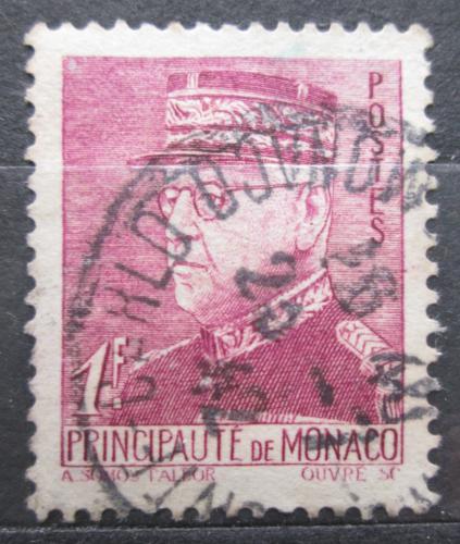 Poštová známka Monako 1941 Kníže Ludvík II. Mi# 259
