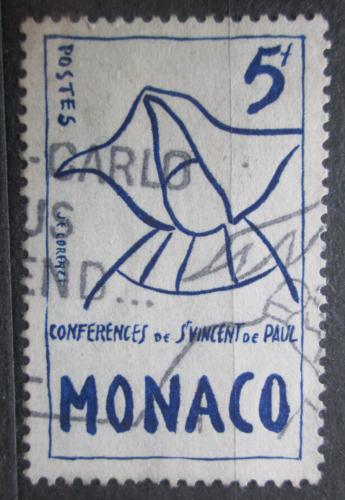 Poštová známka Monako 1954 Øádová sestra Mi# 474