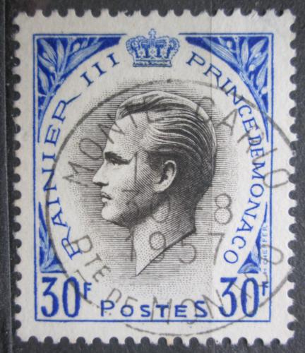Poštová známka Monako 1955 Kníže Rainier III. Mi# 511 Kat 8.50€