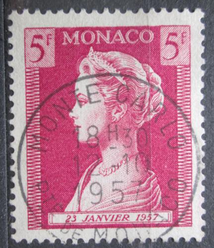 Poštová známka Monako 1957 Princezna Caroline Mi# 572