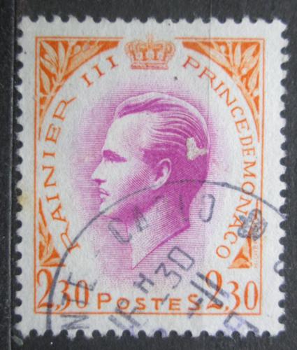 Poštová známka Monako 1966 Kníže Rainier III. Mi# 847