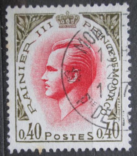 Poštová známka Monako 1969 Kníže Rainier III. Mi# 916