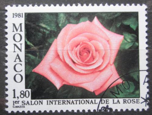 Poštová známka Monako 1981 Rùže Mi# 1498 Kat 3.50€