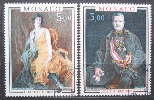 Poštové známky Monako 1981 Umenie, Philip Alexius de László Mi# 1487-88 Kat 6€