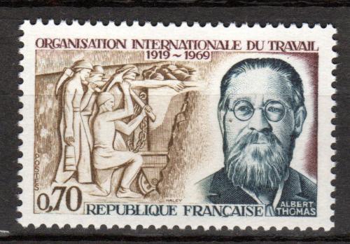 Poštová známka Francúzsko 1969 Albert Thomas Mi# 1669