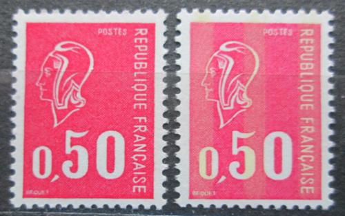 Poštové známky Francúzsko 1971 Marianne Mi# 1735 x-y