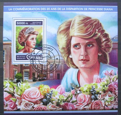 Poštová známka Guinea 2017 Princezna Diana Mi# Block 2775 Kat 20€