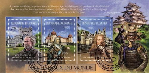Poštové známky Guinea 2012 Hrady Mi# 9304-06 Kat 16€