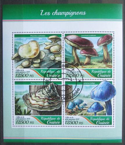 Poštové známky Guinea 2017 Huby Mi# 12535-38 Kat 20€