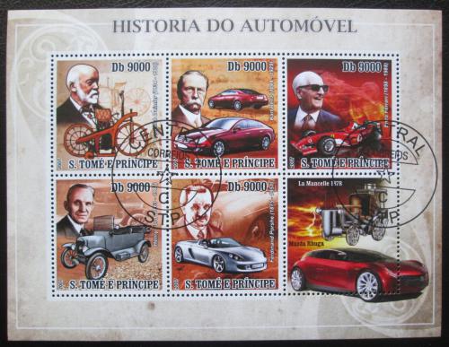 Poštové známky Svätý Tomáš 2007 Automobily Mi# 3169-73 Kat 13€