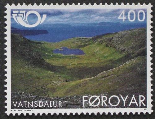 Poštová známka Faerské ostrovy 1995 Ostrov Suðuroy Mi# 277