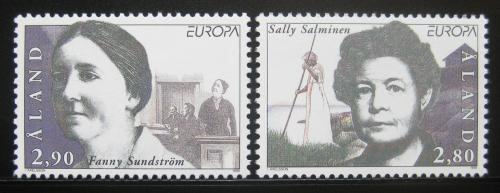 Poštové známky Alandy 1996 Európa CEPT, slavné ženy Mi# 113-14