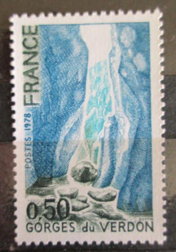 Poštová známka Francúzsko 1978 Grand canyon du Verdon Mi# 2077