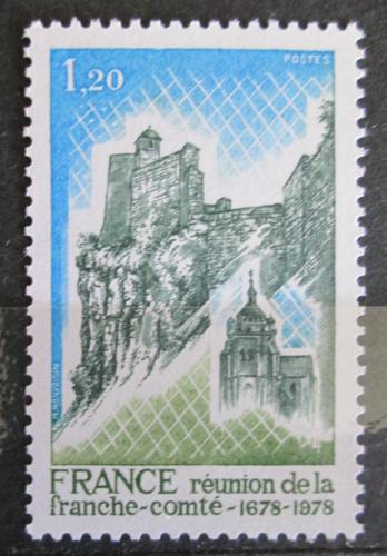 Poštová známka Francúzsko 1978 Kostel Notre Dame, Dôle Mi# 2119