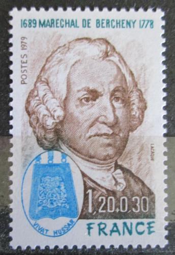 Poštová známka Francúzsko 1979 Maršál Ladislav Ignác Berèéni Mi# 2134