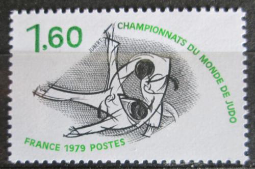 Poštová známka Francúzsko 1979 MS v judu Mi# 2182