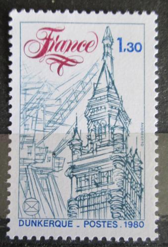 Poštová známka Francúzsko 1980 Radnice v Dünkirchenu Mi# 2207 