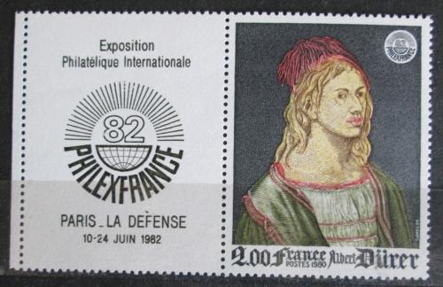 Poštová známka Francúzsko 1980 Umenie, Albrecht Dürer Mi# 2209