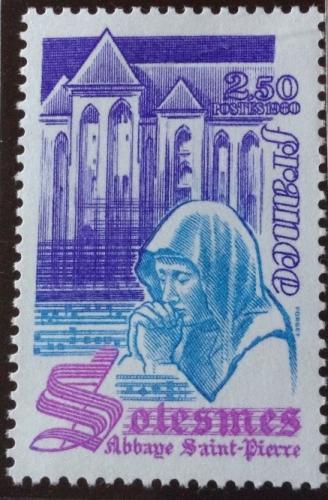 Poštová známka Francúzsko 1980 Kláštor Saint-Pierre v Solesmes Mi# 2221 