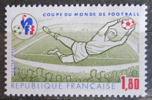 Poštová známka Francúzsko 1982 MS ve futbale Mi# 2331