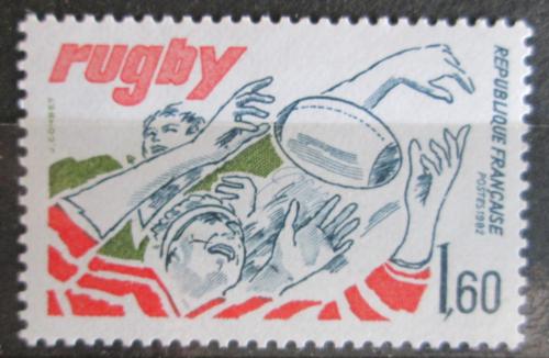 Poštová známka Francúzsko 1982 Rugby Mi# 2355 
