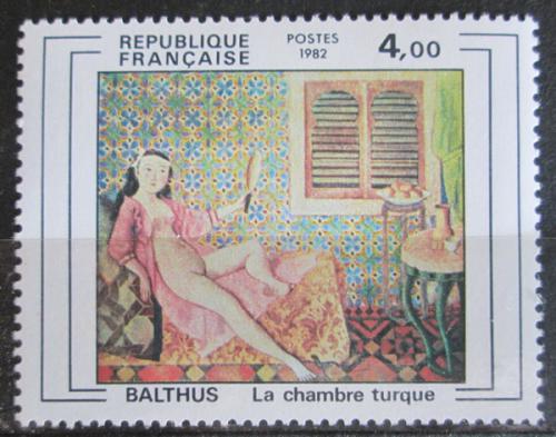 Poštová známka Francúzsko 1982 Umenie, Balthus Mi# 2365