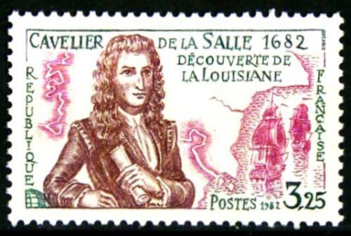 Poštová známka Francúzsko 1982 René Robert Cavelier de La Salle Mi# 2372