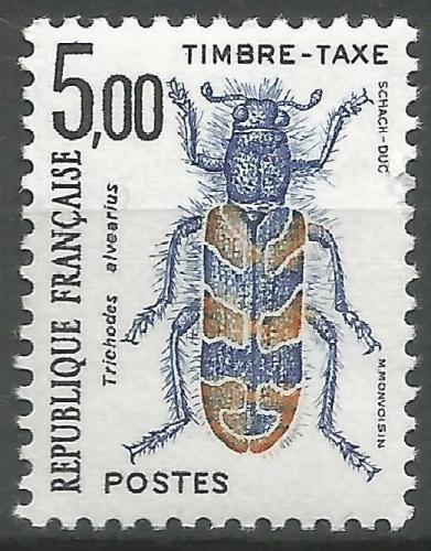 Poštová známka Francúzsko 1983 Trichodes alvearius, doplatná Mi# 115