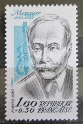 Poštová známka Francúzsko 1983 André Messager, skladatel a dirigent Mi# 2375