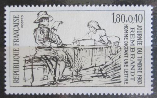 Poštová známka Francúzsko 1983 Umenie, Rembrandt Mi# 2384