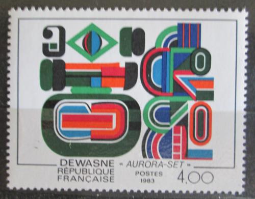 Poštová známka Francúzsko 1983 Umenie, Jean Dewasne Mi# 2389