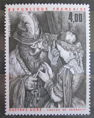 Poštová známka Francúzsko 1983 Umenie, Gustave Doré Mi# 2406