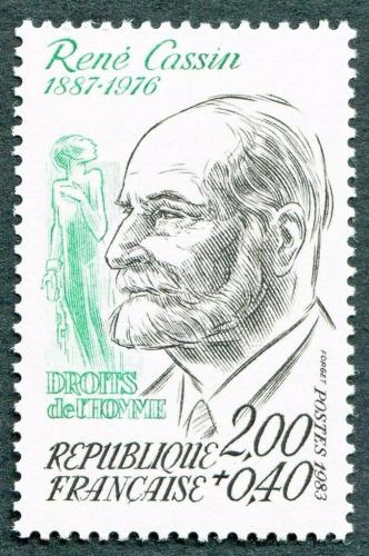 Poštová známka Francúzsko 1983 René Cassin Mi# 2407