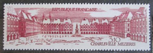 Poštová známka Francúzsko 1983  Place Ducale v Charleville-Mézières Mi# 2411
