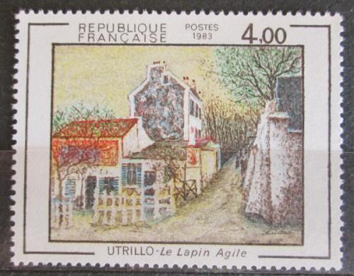Poštová známka Francúzsko 1983 Umenie, Maurice Utrillo Mi# 2422