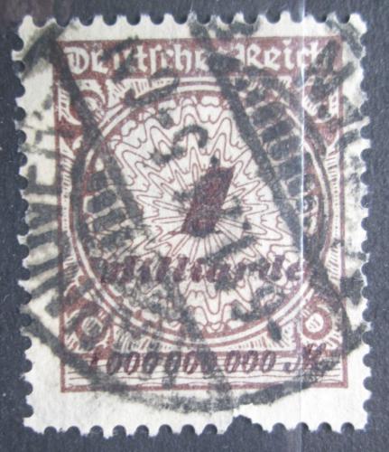 Poštová známka Nemecko 1923 Nominálna hodnota Mi# 325