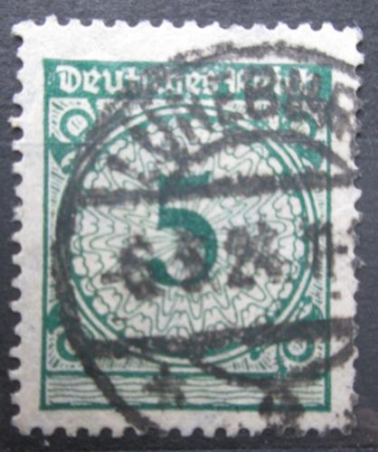 Poštová známka Nemecko 1923 Nominálna hodnota Mi# 339