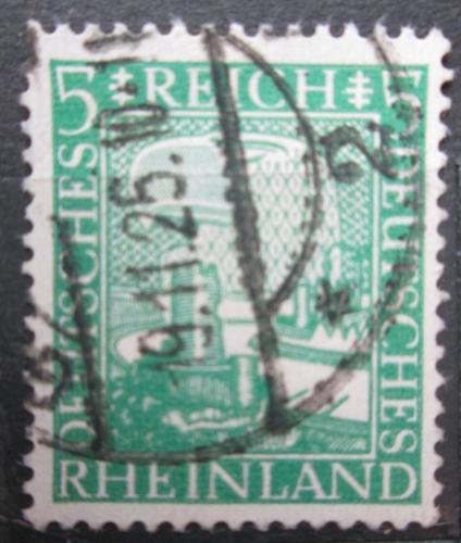 Poštová známka Nemecko 1925 Orol nad údolím Rýna Mi# 372