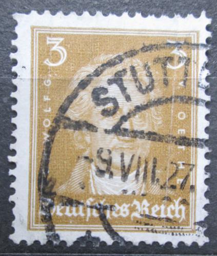 Poštová známka Nemecko 1927 Johann Wolfgang von Goethe Mi# 386