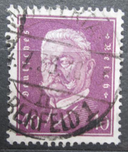 Poštová známka Nemecko 1928 Prezident Paul von Hindenburg Mi# 418