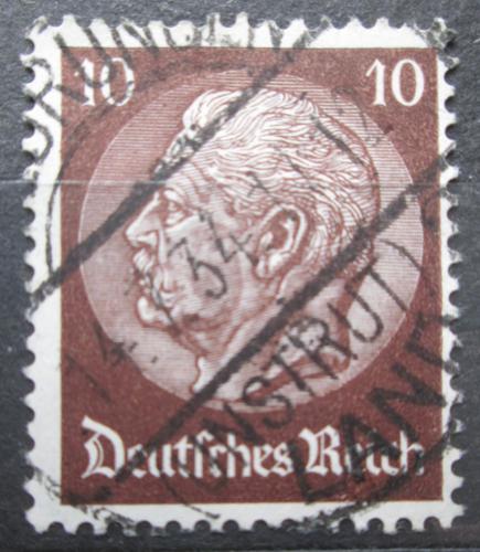Poštová známka Nemecko 1933 Prezident Paul von Hindenburg Mi# 486