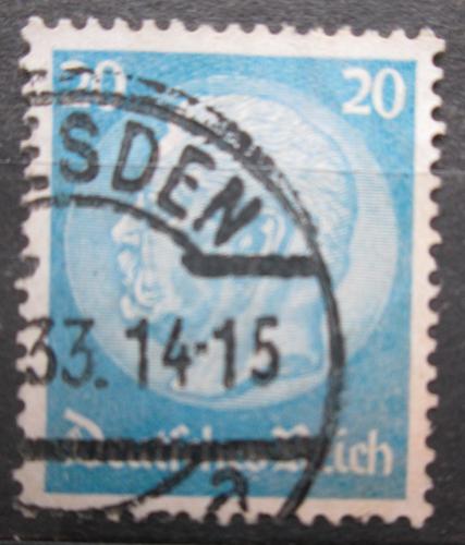Poštová známka Nemecko 1933 Prezident Paul von Hindenburg Mi# 489