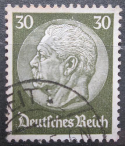 Poštová známka Nemecko 1933 Prezident Paul von Hindenburg Mi# 490