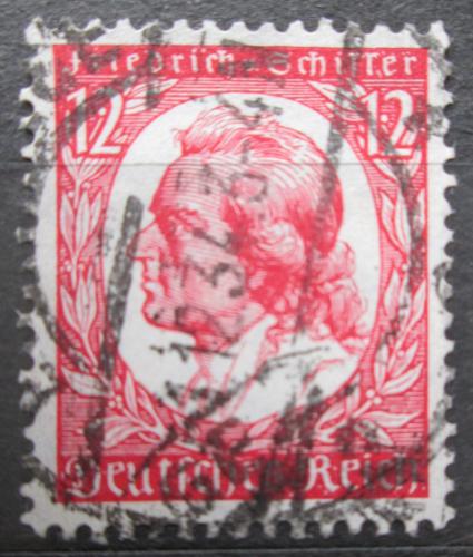 Poštová známka Nemecko 1934 Friedrich Schiller, básník Mi# 555