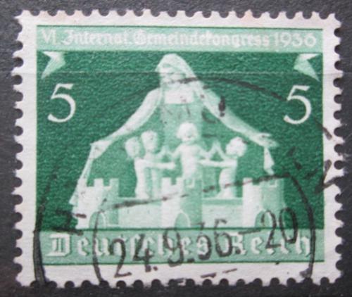 Poštová známka Nemecko 1936 Kongres municipality Mi# 618