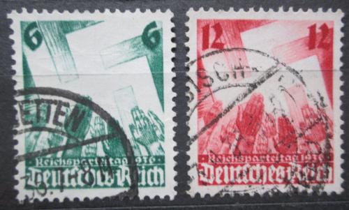 Poštové známky Nemecko 1936 Hákový køíž Mi# 632-33